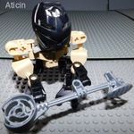 Lego 8585 Hafu - kis hobbit harcos, katona. Bionicle legó akciófigura játék, 2003-ból. fotó