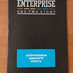 Retró számítógép Enterprise 128 játék program ismertető füzet. fotó