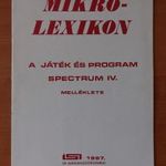 Retró számítógép Mikro lexikon ZX Spectrum kiadvány fotó