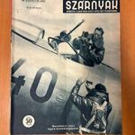 1941 Augusztus 1. Magyar Szárnyak BETILTOTT Repülésügyi folyóirat - SZÉP példány (*52) fotó