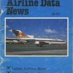 Repülős folyóirat, nemzetközi, polgári repülés, újság, lap, Airline Data News fotó