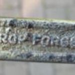 Régi feliratos villáskulcs (F-2986) 15, 5 cm, 52 g fotó