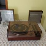 Philips 22gf808 lemezjátszó hangfalaival erősítővel fotó