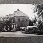 Képeslap, levelezőlap - Kunszentmiklós tanácsháza buszok 1963. (03/05/4) fotó