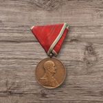II.vh Horthy bronz Vitézségi Érem eredeti hadiszalagon fotó