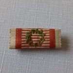 III. oszt. Katonai Érdemkereszt hímzett szalagsáv fotó