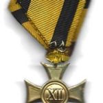 MONARCHIÁS SZOLGÁLATI JELV. XII éves 1849-1867 fotó