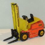 Dinky Toys 3, 8" VILLÁS targonca No 404 Conveyancer Fork Lift fotó