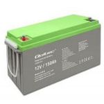 Qoltec Mélykisüléses Deep Cycle Gél akkumulátor | 12V | 150Ah | 44, 5 kg | Karbantartásmentes | PV... fotó