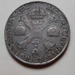I. Ferenc Koronatallér 1792 M Milánó Ritkább év! 40, 5mm 29, 51g fotó