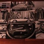 Porsche 911 9 db eredeti gyári fotója no 2. Ötvenéves prospektus szett 662 fotó