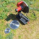 Hecht 834 gyorsdaraboló 355 mm, állványos fém fűrész gérvágással fotó