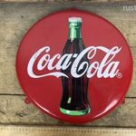 -AT772- Zománctábla Coca Cola 40 cm fotó