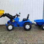 Rollytoys Farmtrac New Holland pedálos traktor ingyenes házhoz szállítással fotó