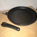 Weber serpenyő öntöttvas 33cm újszerű grill rács fotó
