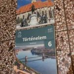 Általános iskola 6.osztályos történelem tankönyv és munkafüzet egyben fotó