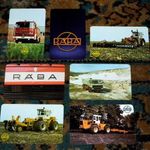 7 db kártyanaptár egyben RÁBA Magyar Vagon és Gépgyár 1979-1987 fotó
