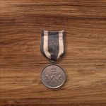I.vh Porosz Kisezüst Vitézségi Érem eredeti szalaggal fotó
