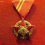 VÖRÖSCSILLAG ÉRDEMREND II.FOKOZATA (III.VILÁGHÁBORÚS PROTOTIPUS) kiv+ fotó