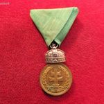 MAGYAR KORONÁS BRONZÉREM 1922 kiv+ fotó