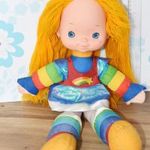 Vintage 1983 Rainbow Brite szivárvány rongybaba fotó