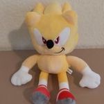 Sonic a Sündisznó Super Sonic plüss 30 cm ÚJ számlával készleten fotó
