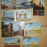 Moszkvai postatiszta képeslapok a 80-as évekből (10 db) fotó