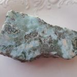 Dominikai larimar ásvány tömb 197g fotó