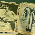 Antik vicc lapok az 1930-as évekből - " Vidám Újság " - összesen 33 db. szám különleges előélettel fotó