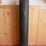 Antik II. világháborús (orosz) katonai nagy töltény hüvely, lövegréz 63 cm, 3794 gramm fotó