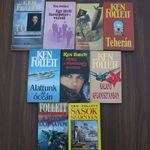 9db. Ken Folltett könyv, Alattunk az óceán, Tű a szénakazalban, Teherán, stb... fotó