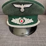 Német Reichsforstdienst tiszti tányérsapka fotó