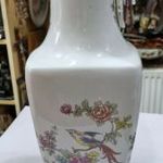 Hollóházi porcelán váza fotó