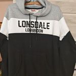Lonsdale kapucnis felső pulóver London unisex eredeti fotó