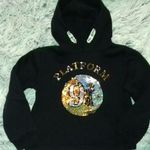 Harry Potteres flitteres kapucnis rövid állású pulóver, 116-128 fotó