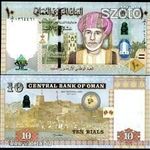 Omán 10 Rials emlék hibrid bankjegy (UNC) 2012 fotó