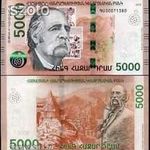 Örményország 5000 Dram 'hibrid' bankjegy (UNC) 2018 fotó