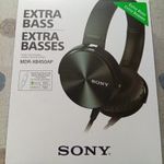 Sony vezetékes fejhallgató (MDR-XB450AP), fülpárna cserélendő fotó