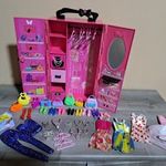 Barbie babához, vagy hozzá hasonlóhoz szekrény kiegészítőkkel! fotó