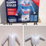 VADONATÚJ!! FÉLÁRON!! Gőzölős Cleanmaxx mobil elektromos ing ruha szárító vasaló 2in1 gőzfunkcióval fotó