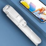 Tripoddá alakítható Bluetooth szelfibot - távirányítóval / teleszkópos, 18-66 cm (XT-02) fotó