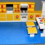 Lego 263 Kitchen Set - konyha készlet. Ritka legó régiség, bababútor szett, 1974! Nagymama legója! fotó