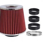Légszűrő 155x130x120mm, piros, adapterek: 60, 63, 70 mm fotó