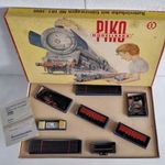 MS6 Piko H0 BR 80 szett ritka DSB gőzmozdonnyal (kb. 1960) – gyűjtői állapot, teljes készlet fotó