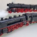 MN4 H0 1: 87 Revell 2db német gőzmozdony makett szerkocsival egyben fotó