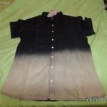 Új, címkés Batikolt Stitch and Soda Férfi Ing S-es B-6 fotó