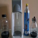 Sodastream szódagép+patron+2 palack /Szürke/ fotó