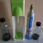 Sodastream szódagép+patron+2 palack /Zöld/ fotó