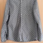 szürke, H&M divided ing, ingblúz, felső, pöttyös, hosszú ujjú, uniszex, kényelmes- A49 fotó