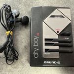 Grundig City Boy 20 Portable, hordozható rádió, Retro fotó